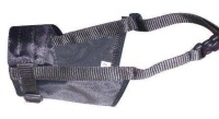 Collar Намордник нейлон "Dog Extremе" регулируемый №1 14-20см черный  арт.5734