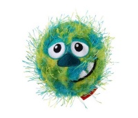 Игрушка для собак мячик crazy ball теннисный с пищалкой 7см GiGwi арт.75341