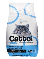 Наполнитель минеральный комкующийся Cattoi Comfort 5кг  арт 629070