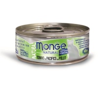 Monge Cat Natural для кошек Желтоперый тунец Курица 80гр  арт.7221