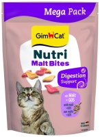GimCat Nutri MaltBites Лакомство шерстевыводящее, 425гр  арт 427348