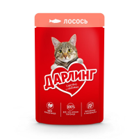 Дарлинг Консервы д/кошек Лосось 75гр (765765)