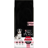 PRO PLAN для щенков средних пород с чувствительной кожей с лососем 12кг Purina арт.12272433