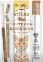 GimCat Sticks Turkey&Rabbit Палочки индейка с кроликом 4х5гр  арт.