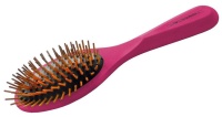 Щетка с деревянными зубцами большая розовая Wood Pin Brush 16мм Chris Christensen  арт.CHN109