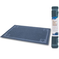 Petmate Коврик д/кошачьего туалета 89х60см синий