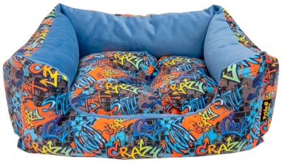 Pride Лежанка Стрит Графити 70х60х23см  арт.10013982