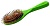Щетка с деревянными зубцами большая зеленая Wood Pin Brush 16мм Chris Christensen  арт.CHN111
