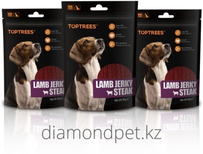 Toptrees Вяленый стейк из баранины  для собак  арт.49840244