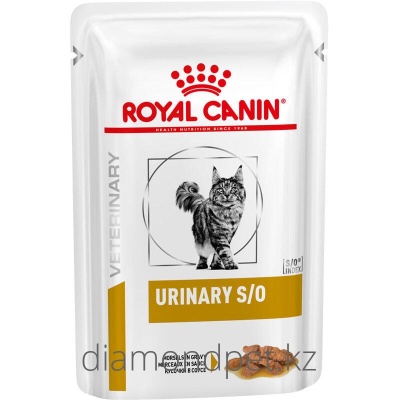 Royal Canin URINARY S/O Для кошек при мочекаменной болезни со вкусом курицы 85 гр арт.R10044
