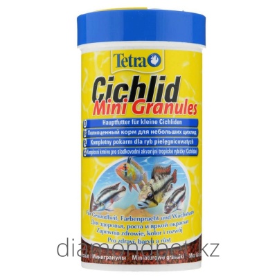 Корм для небольших цихлид 110гр/250мл гранулы Tetra арт.Tet146549