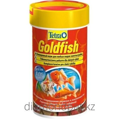 Корм для золотых рыбок Tetra Goldfish хлопья 63г/300мл арт.Tet140127 Корм для золотых рыбок Tetra Goldfish хлопья 63г/300мл арт.Tet140127
