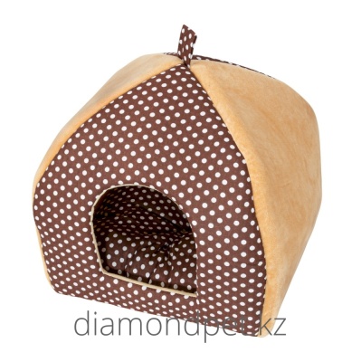 Домик Виг-Вам (мех плюш) №2 39х39х45 арт.00424-2