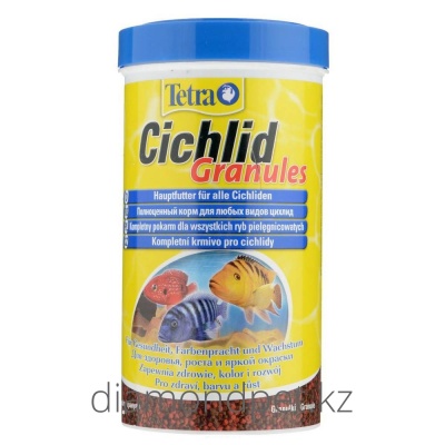 Корм для цихлид 225гр/500мл гранулы Tetra арт.Tet146594