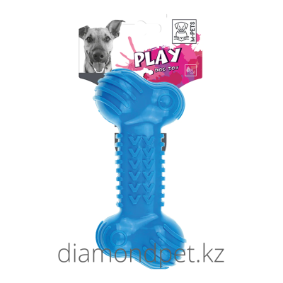 M-Pets Косточка для собак Funbone 18 см синий арт.10630217