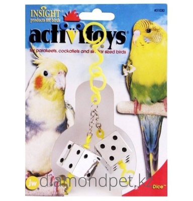 Игрушка для маленьких птиц Игральные кости JW арт.31030