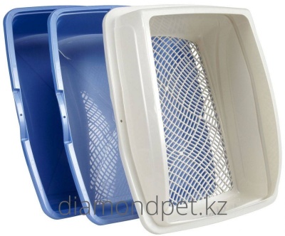 Туалет для кошек с сеткой 48х38х20см  Van Ness арт.CP5