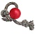 Мяч с канатом для собак KONG Ball with Rope Ø6,5см  арт.KB21