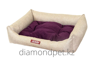 Лежак Люкс  (флок) №5 VIOLET 90х80х25 арт.02052-2