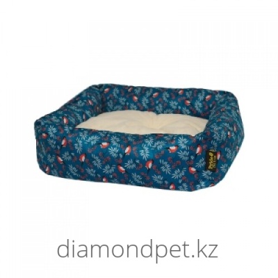 Pride Лежанка Снегири, ткань велюр  60х50 см арт.10014881