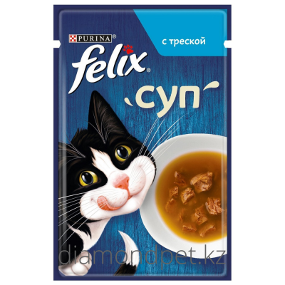 Felix Суп с треской  48гр  арт.632393