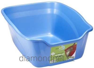 Туалет для кошек с высоким бортиком 45х38х22см  Van Ness  арт.CP2HS