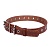 Ошейник безразмерный (ширина 25мм, длина 60см)коричневый