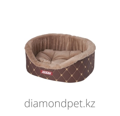 Лежак Премиум Карбон №3 кофемолоко 55х43х16 арт.02635-8/3