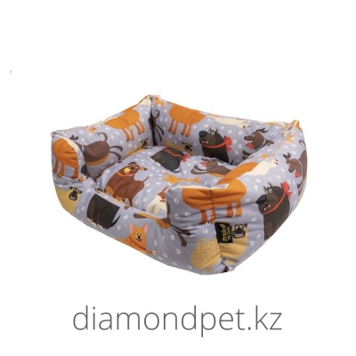 Pride Лежак Забавные собаки 60х50х19см