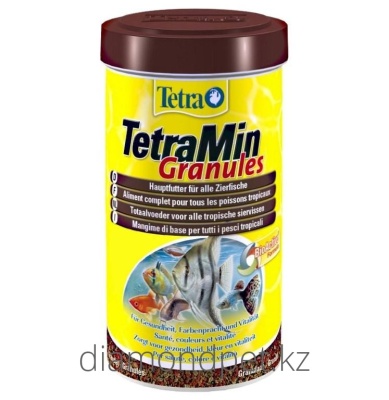 Корм для тропических рыб Tetra Min гранулы 158г/500мл арт.Tet240568
