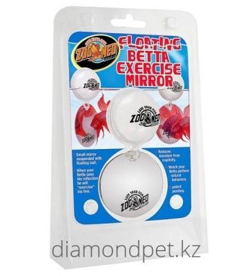 Зеркало Floating Exercise для аквариумных рыб Betta Exercise Mirror Zoo Med арт.BE-10