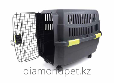 Переноска для животных ECO VIAGGIO L 81х56х58см черный M-Pets арт.10403399