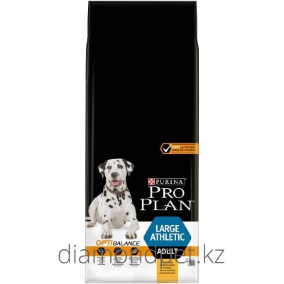 PRO PLAN для взрослых собак крупных пород атлетического телосложения с курицей 14кг Purina арт.12272437
