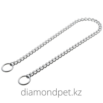 PetLine Цепь рывковая с гранью 3,5мм*75см арт.CC-3530