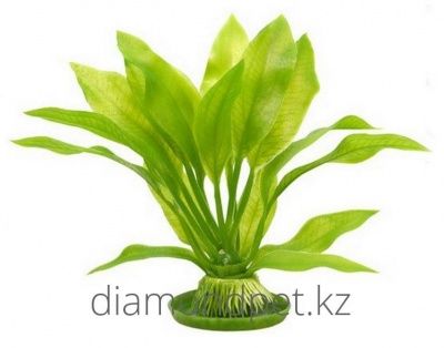 Растение Амазонка средняя пластиковое зеленое Marina арт.PP2255