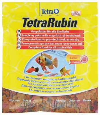 Корм для тропических рыб Tetra Rubin хлопья 15г арт.Tet766396 Корм для тропических рыб Tetra Rubin хлопья 15г арт.Tet766396