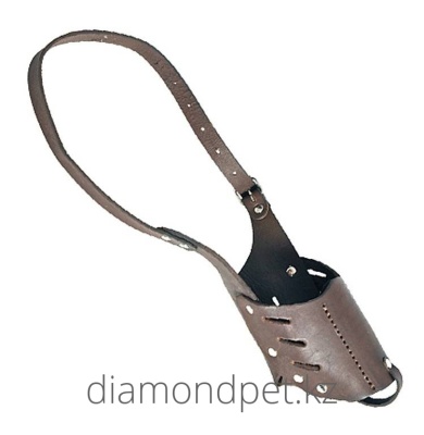 Намордник кожаный на бельгийскую овчарку Belprofidog арт.BEL78