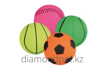 Мяч спортивный средний 6см в ассортименте  арт.NF023