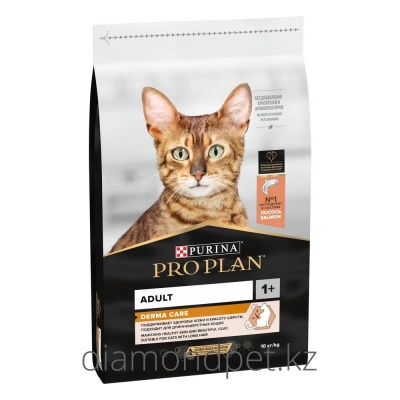 ProPlan Derma Plus д/кошек 10кг Purina арт.34677303