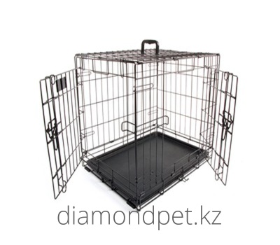 Клетка двухдверная Крейсер 61х46х48см арт.10449308