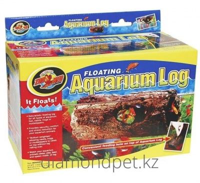 Декорация Floating Aquarium Log для аквариума 23см (для всех видов аквариумных рыб, тритонов, лягушек, морских черепах) Zoo Med